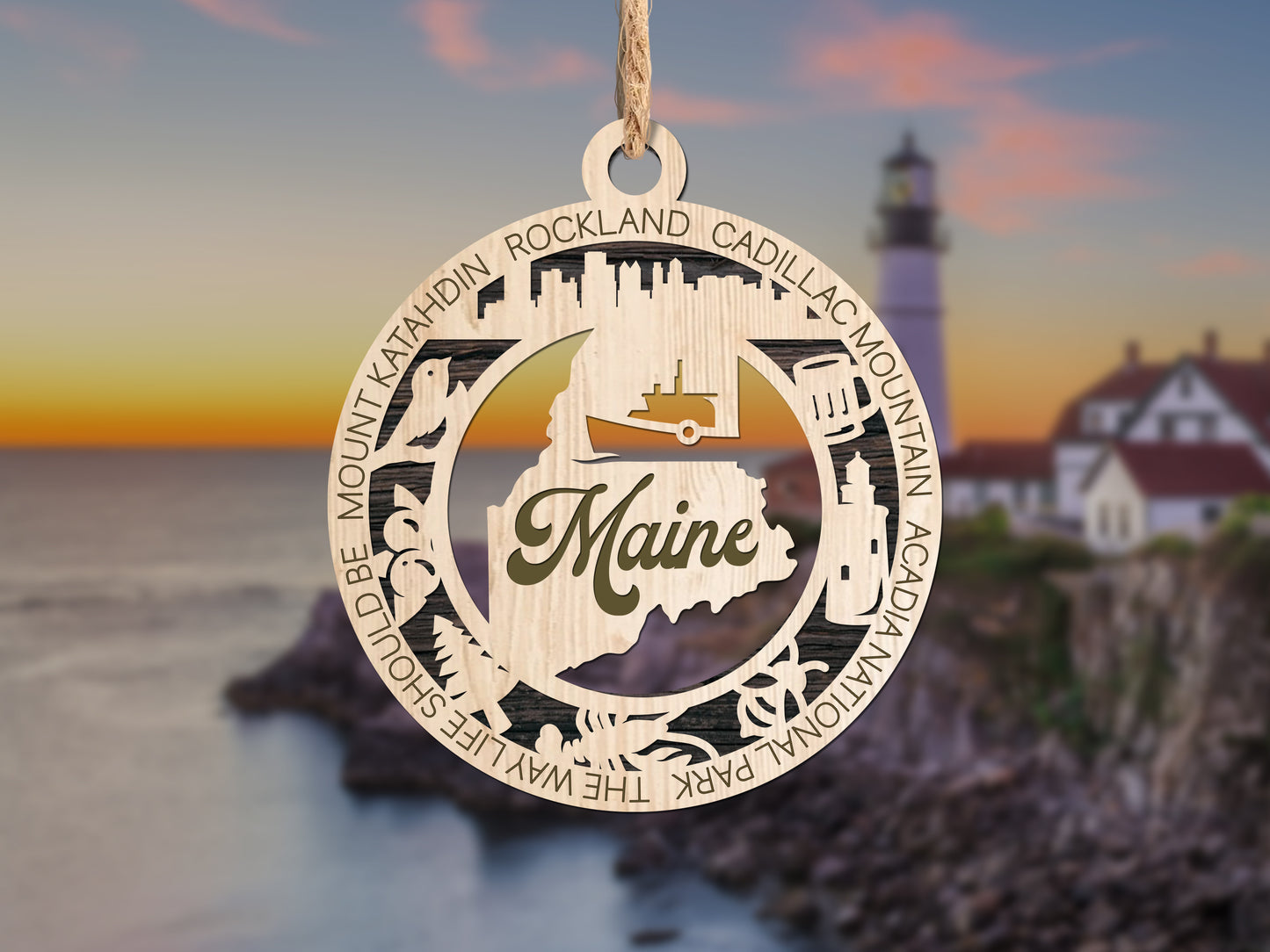 State Ornaments - Maine