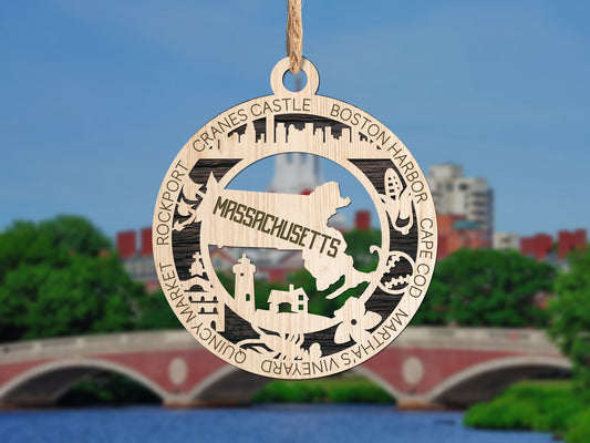 State Ornaments - Massachusetts