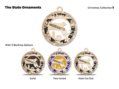 State Ornaments - Massachusetts