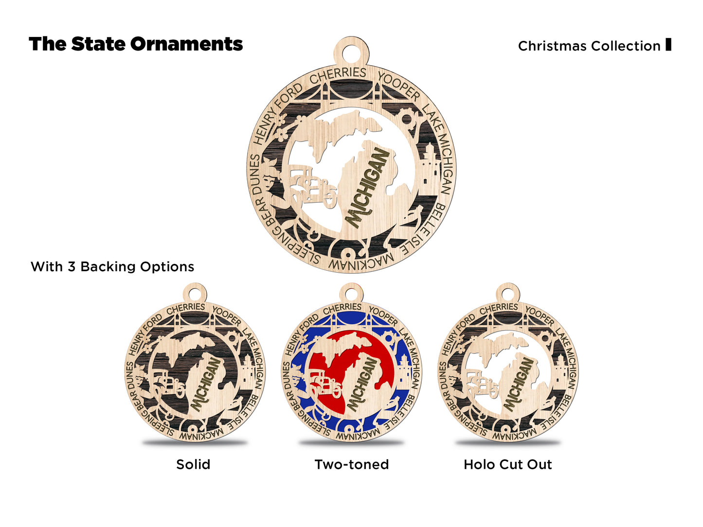 State Ornaments - Michgan