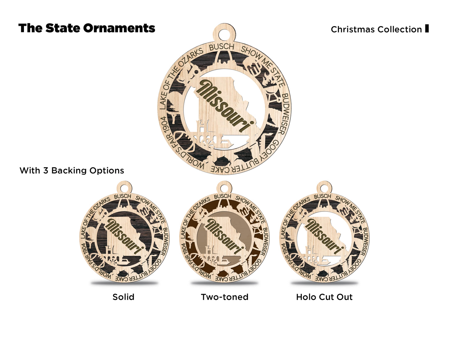 State Ornaments - Missouri