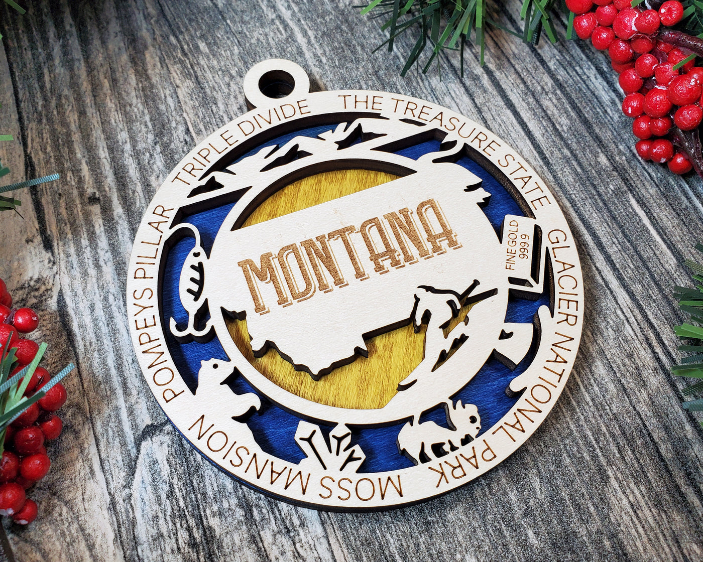State Ornaments - Montana