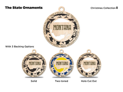 State Ornaments - Montana