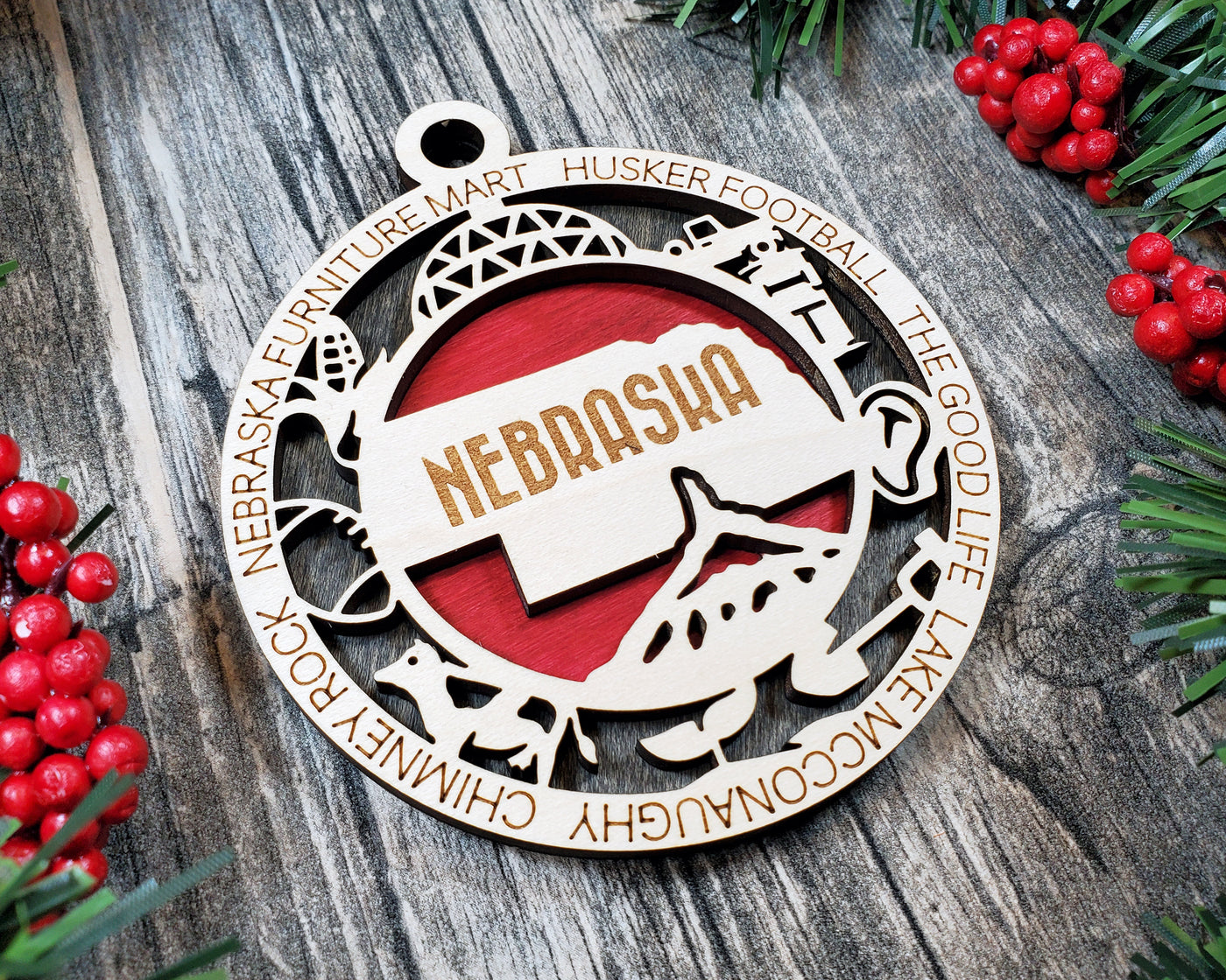 State Ornaments - Nebraska