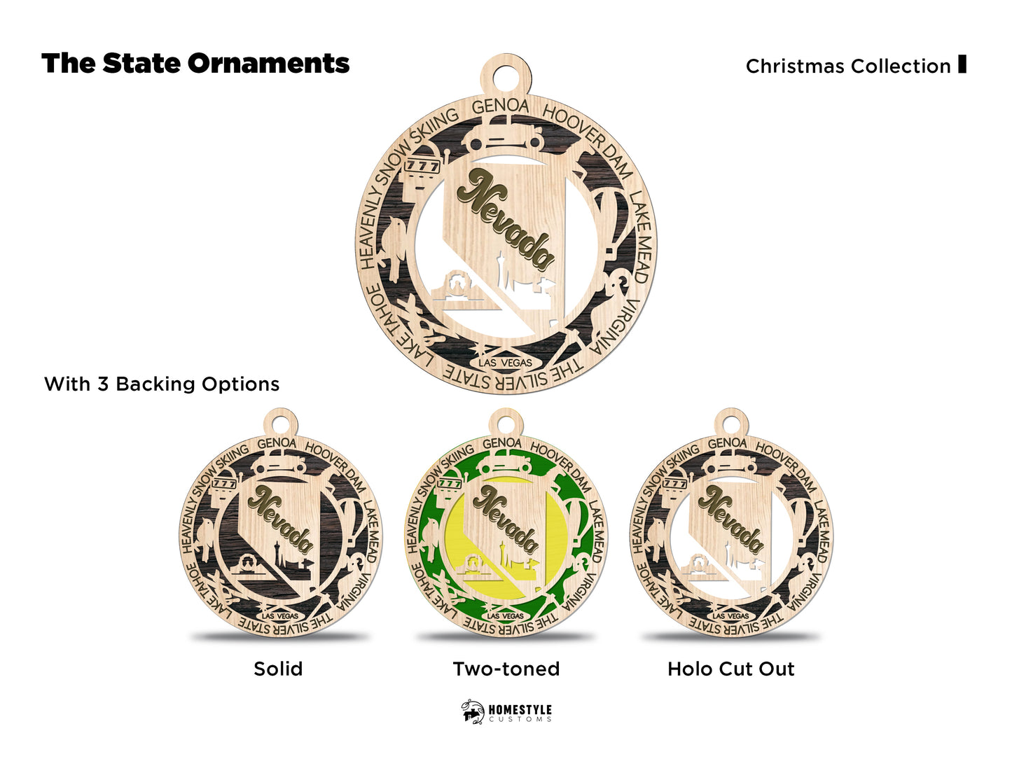 State Ornaments - Nevada