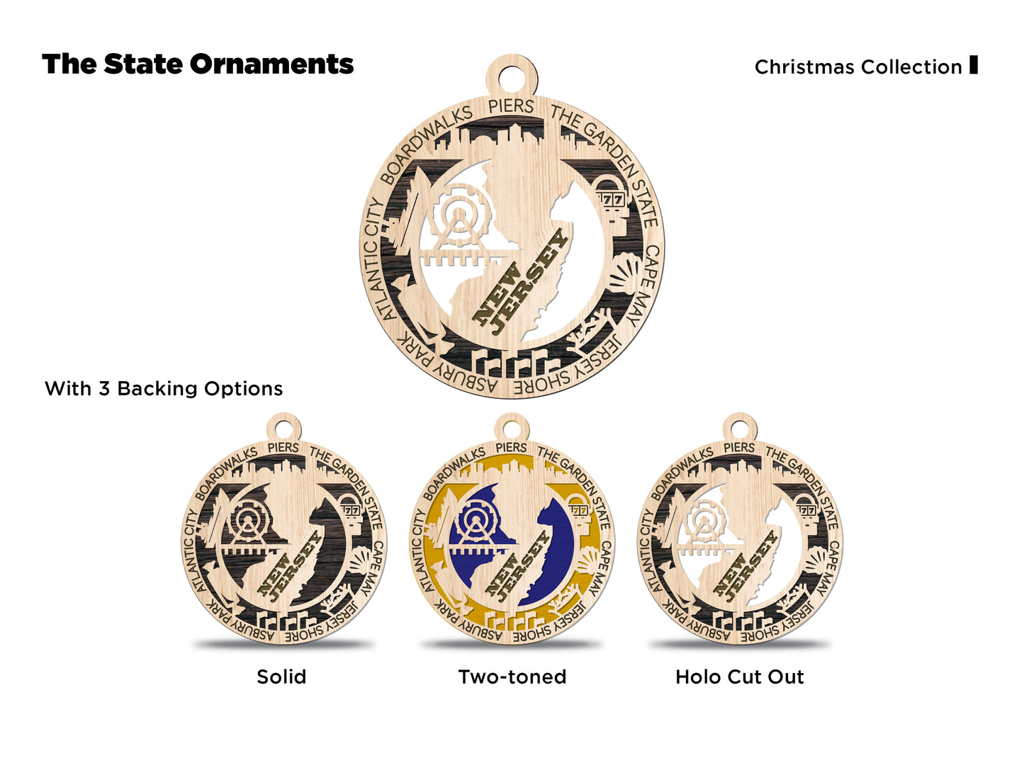 State Ornaments - New Jersey