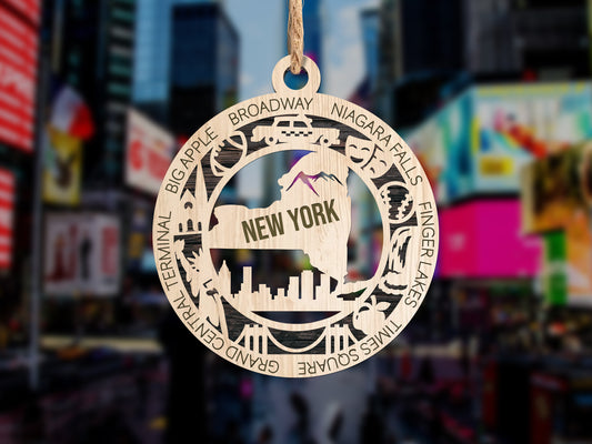 State Ornaments - New York