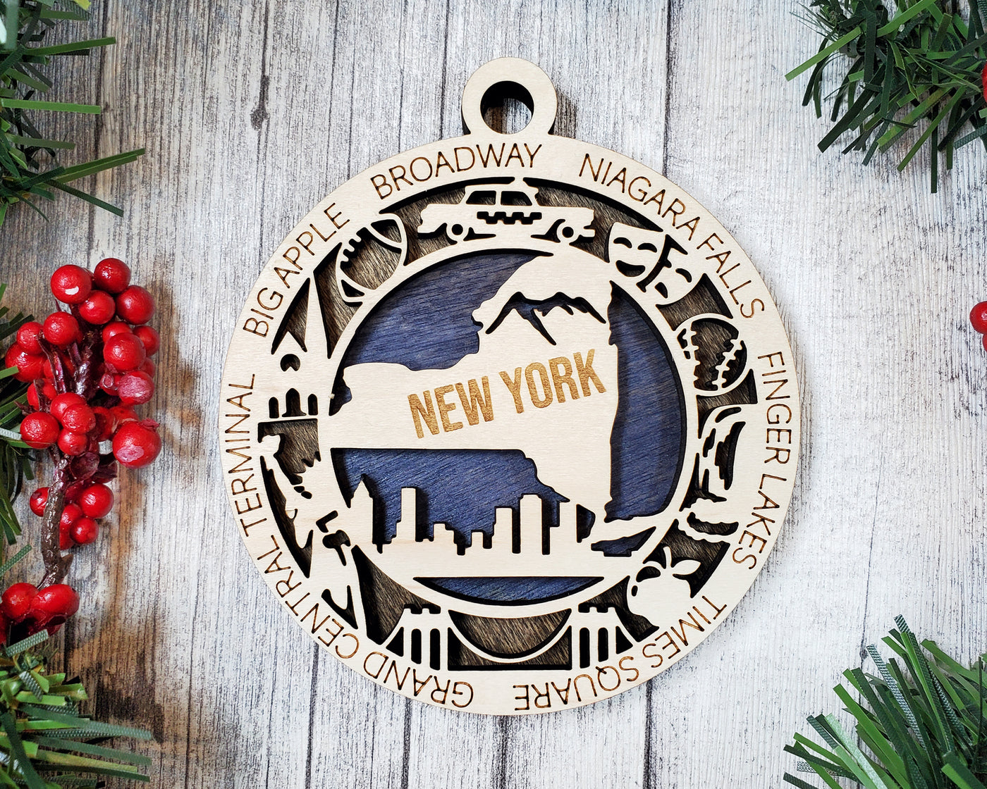 State Ornaments - New York