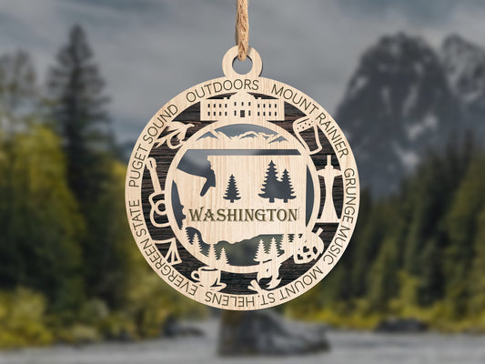 State Ornaments - Washington