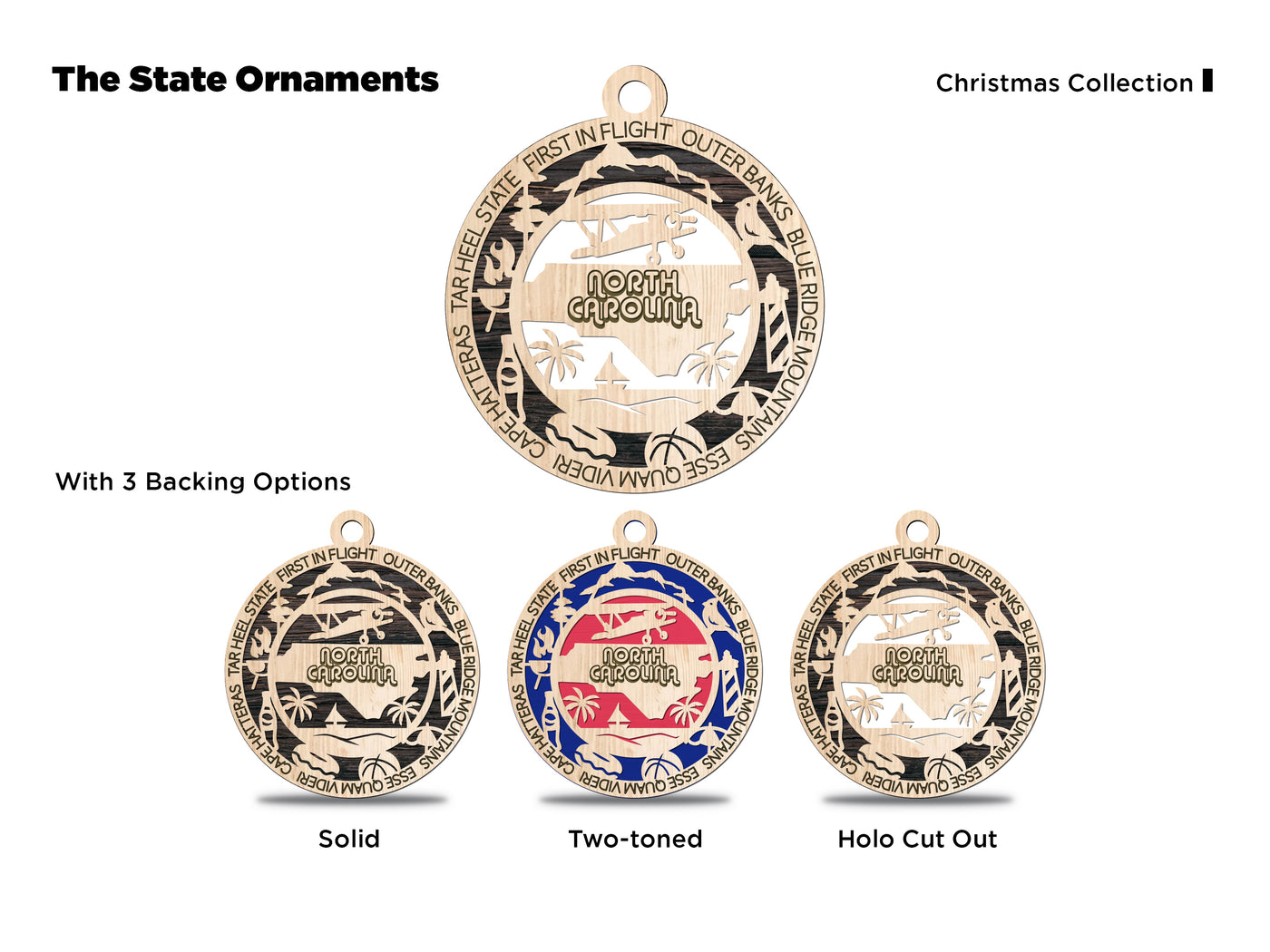 State Ornaments - North Carolina
