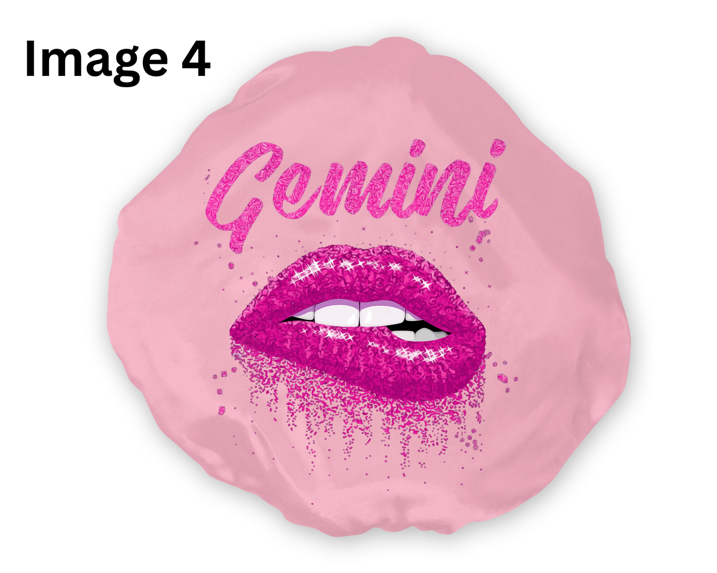 Wide Band Satin Hair Bonnet Gemini Zodiac available in 9 colors