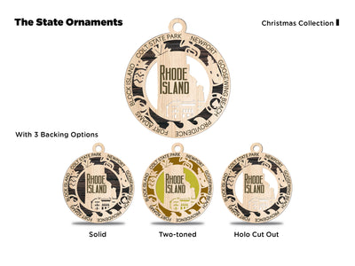 State Ornaments - Rhode Island