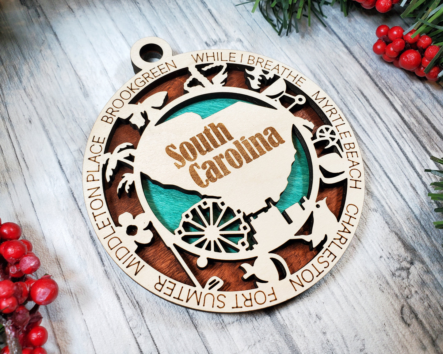 State Ornaments - South Carolina