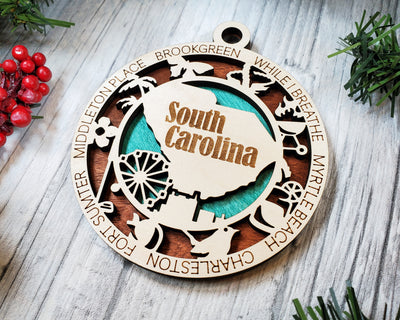 State Ornaments - South Carolina