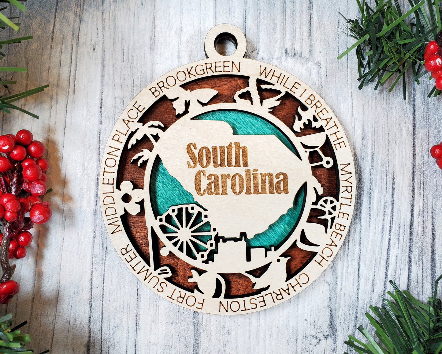 State Ornaments - South Carolina