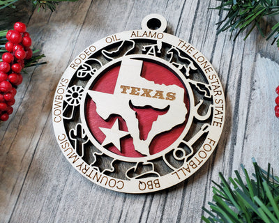 State Ornaments - Texas