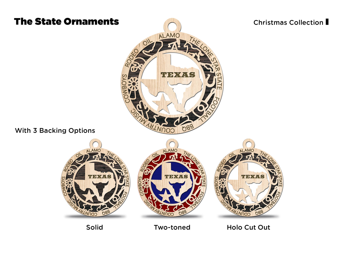 State Ornaments - Texas