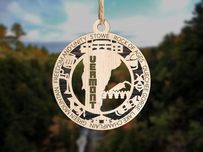 State Ornaments - Vermont