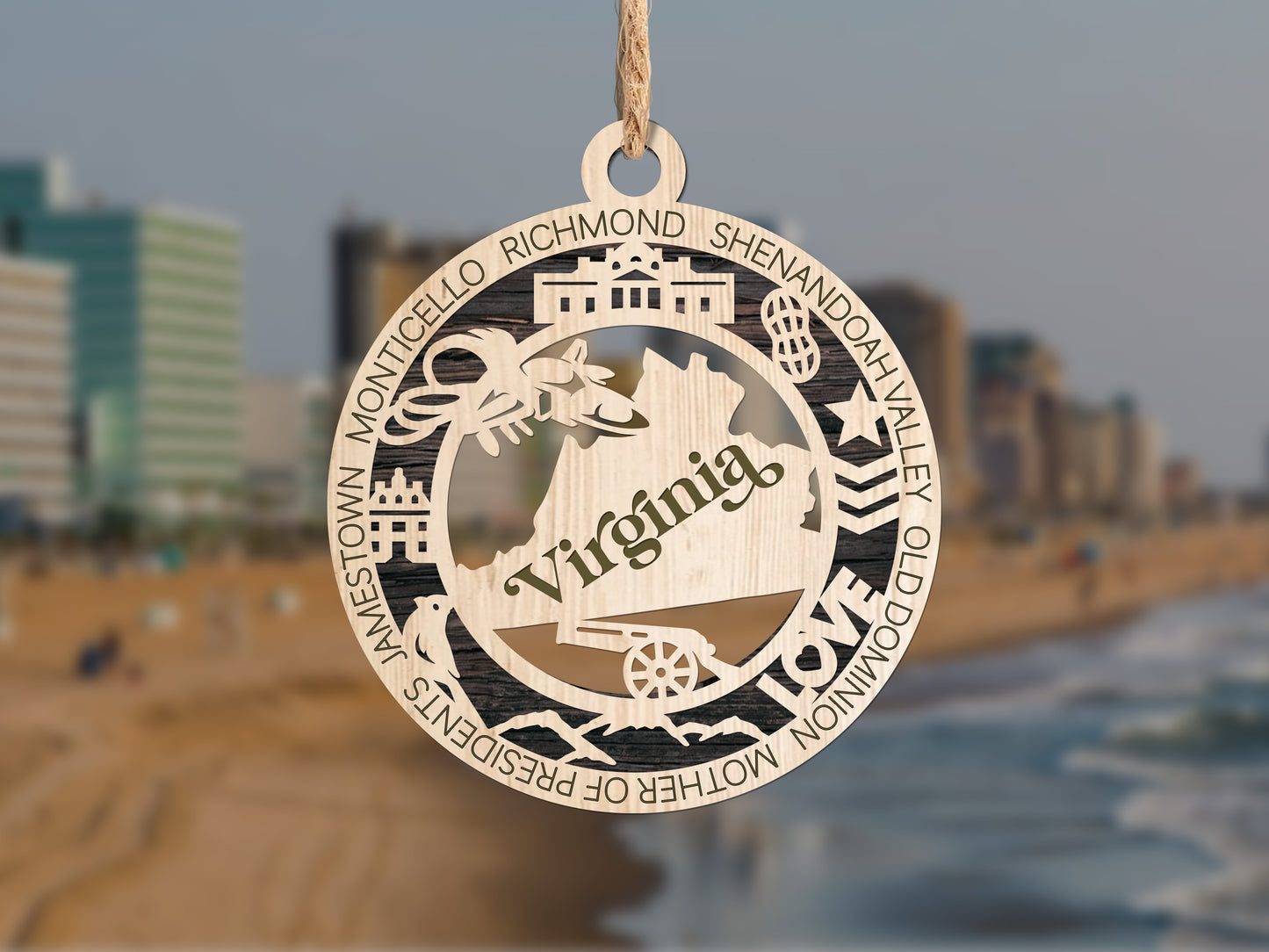 State Ornaments - Virginia