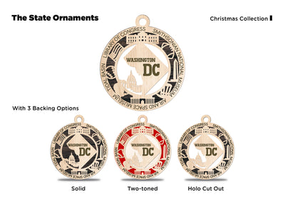 State Ornaments - Washington DC