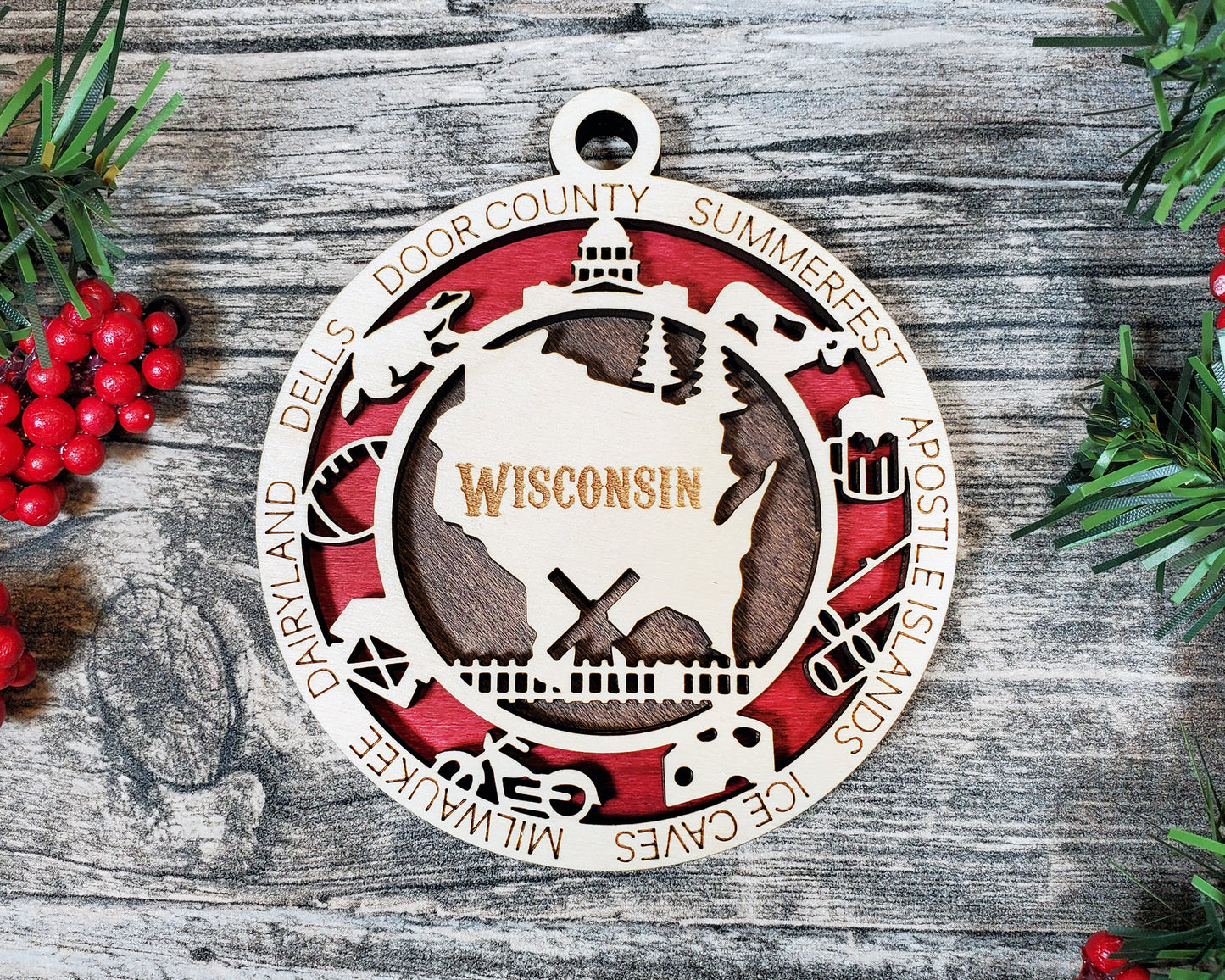 State Ornaments - Wisconsin