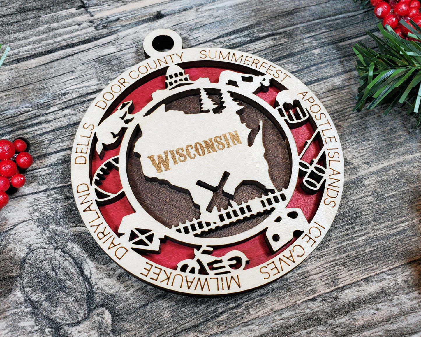 State Ornaments - Wisconsin