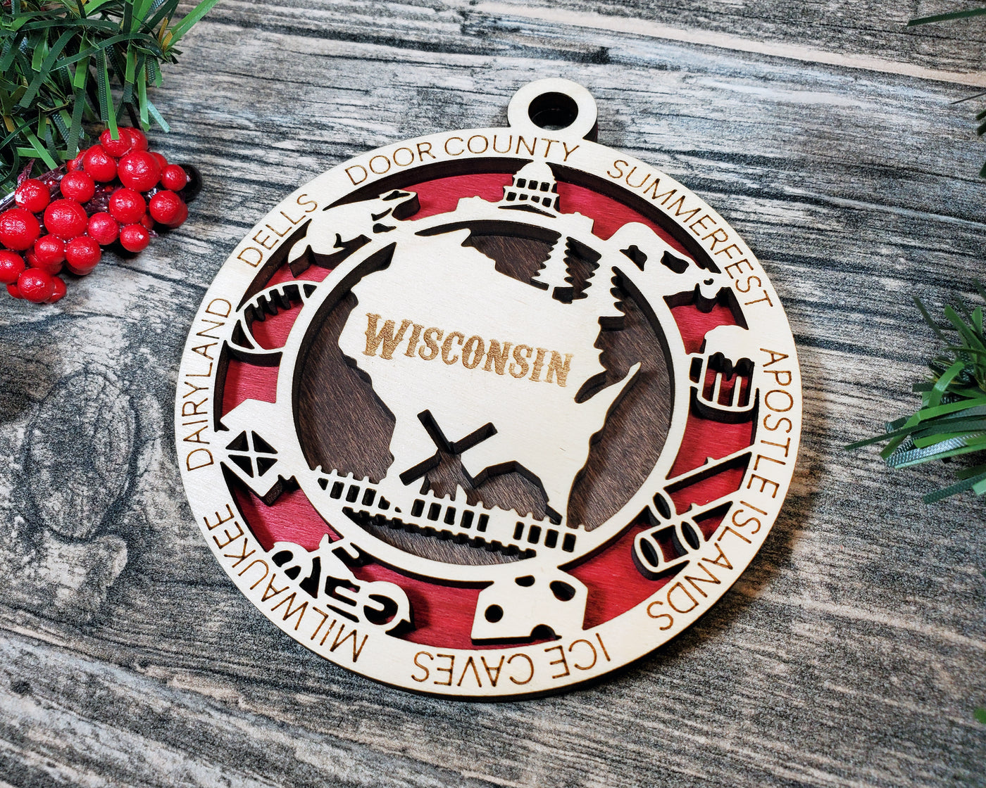 State Ornaments - Wisconsin