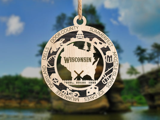 State Ornaments - Wisconsin