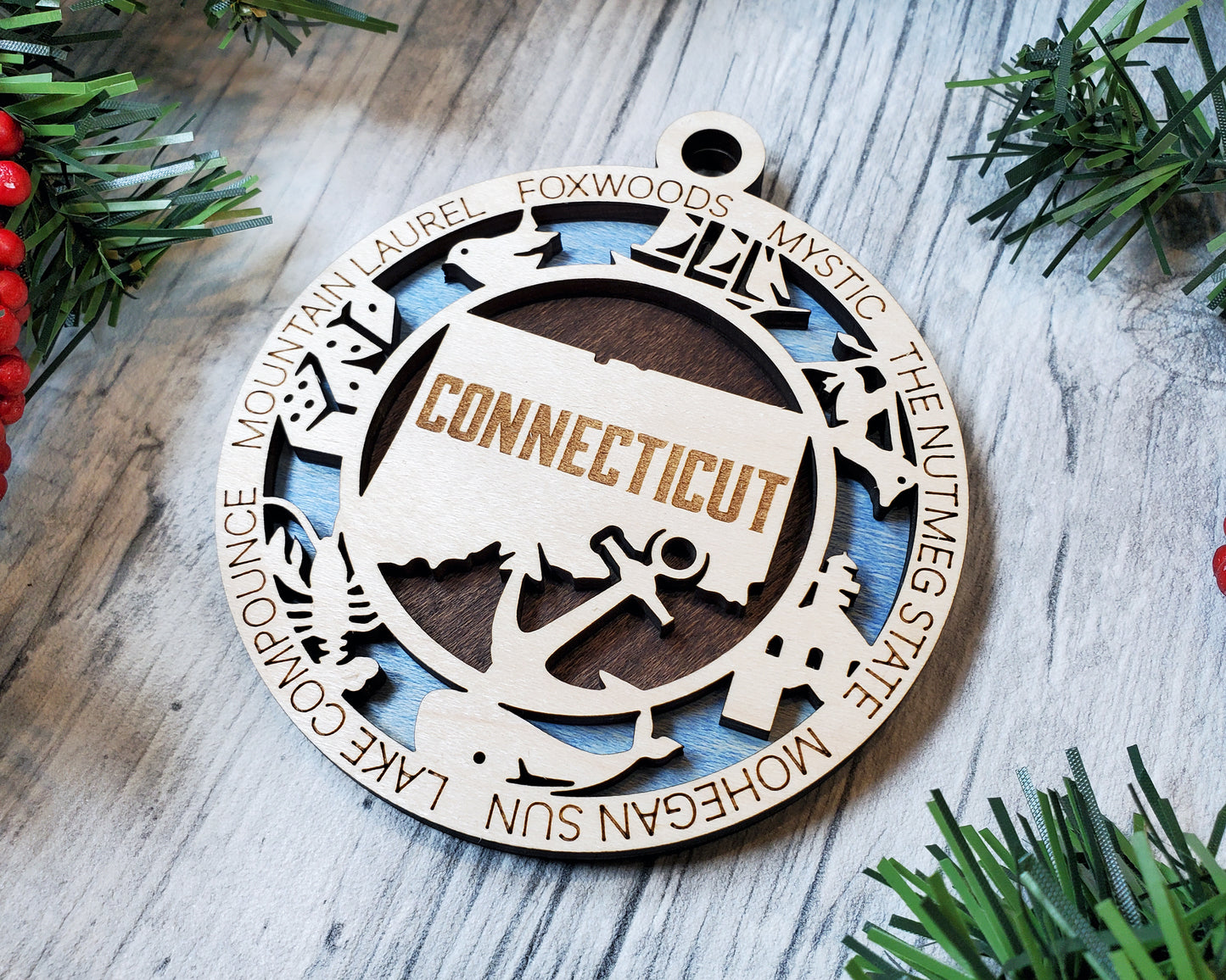 State Ornaments - Connecticut