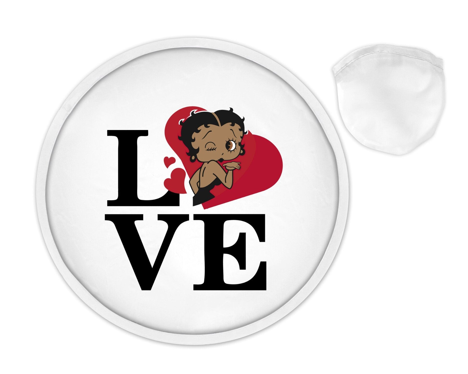 Afro American Betty Boop Foldable Love Fan/ Hand fan/Free Shipping