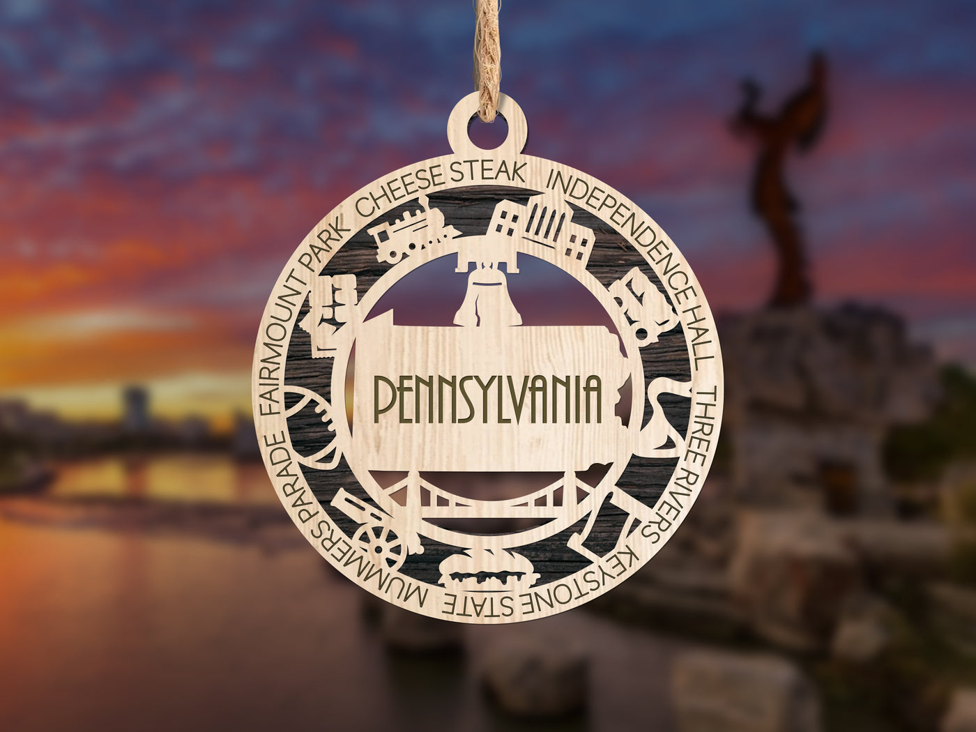 State Ornaments - Pennsylvania