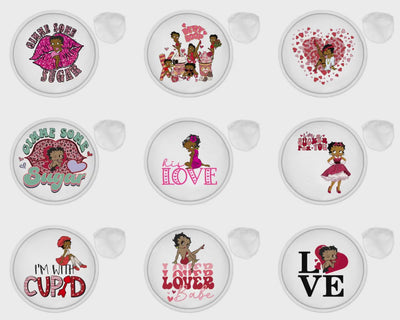Afro American Betty Boop Foldable Love Fan/ Hand fan/Free Shipping
