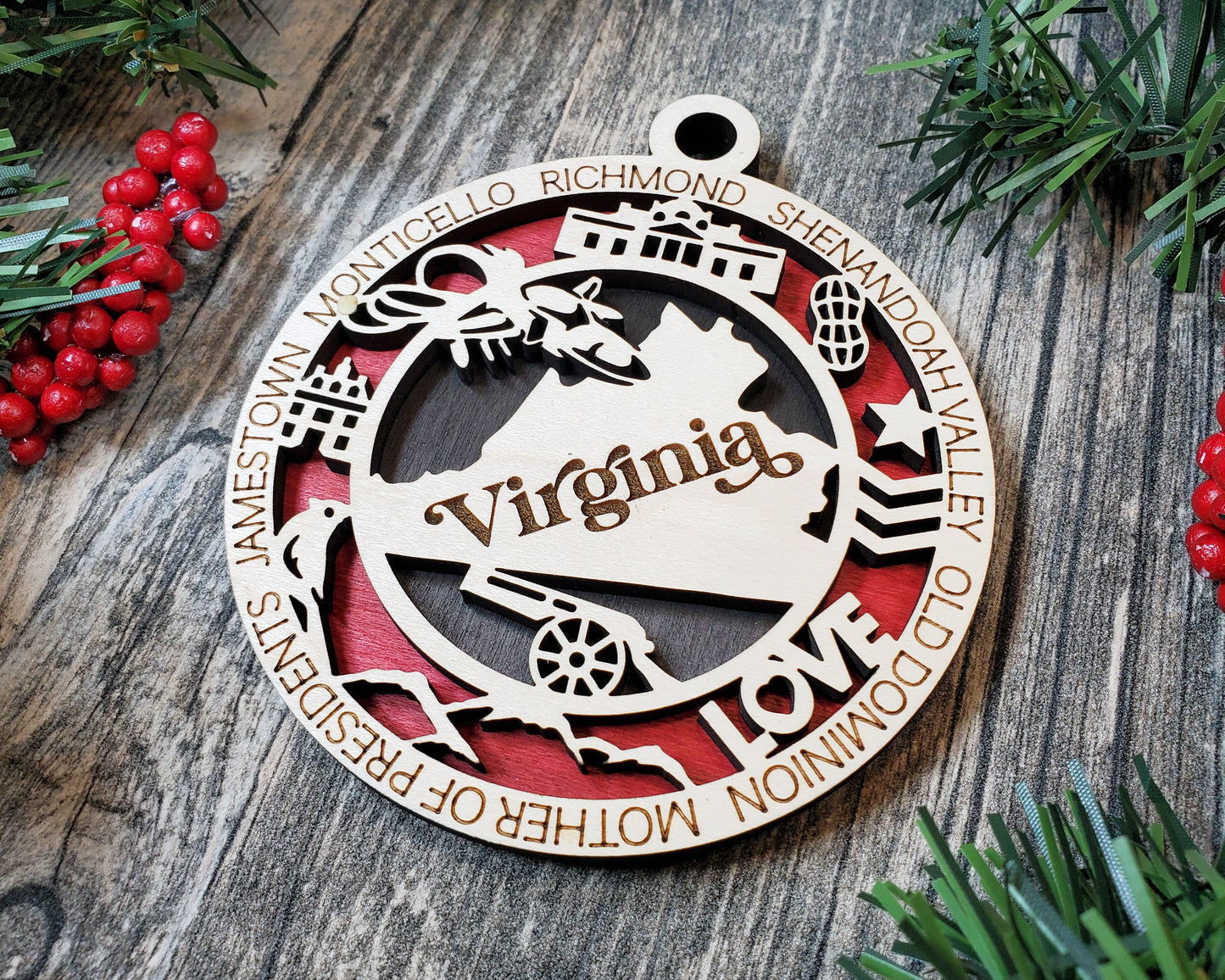 State Ornaments - Virginia