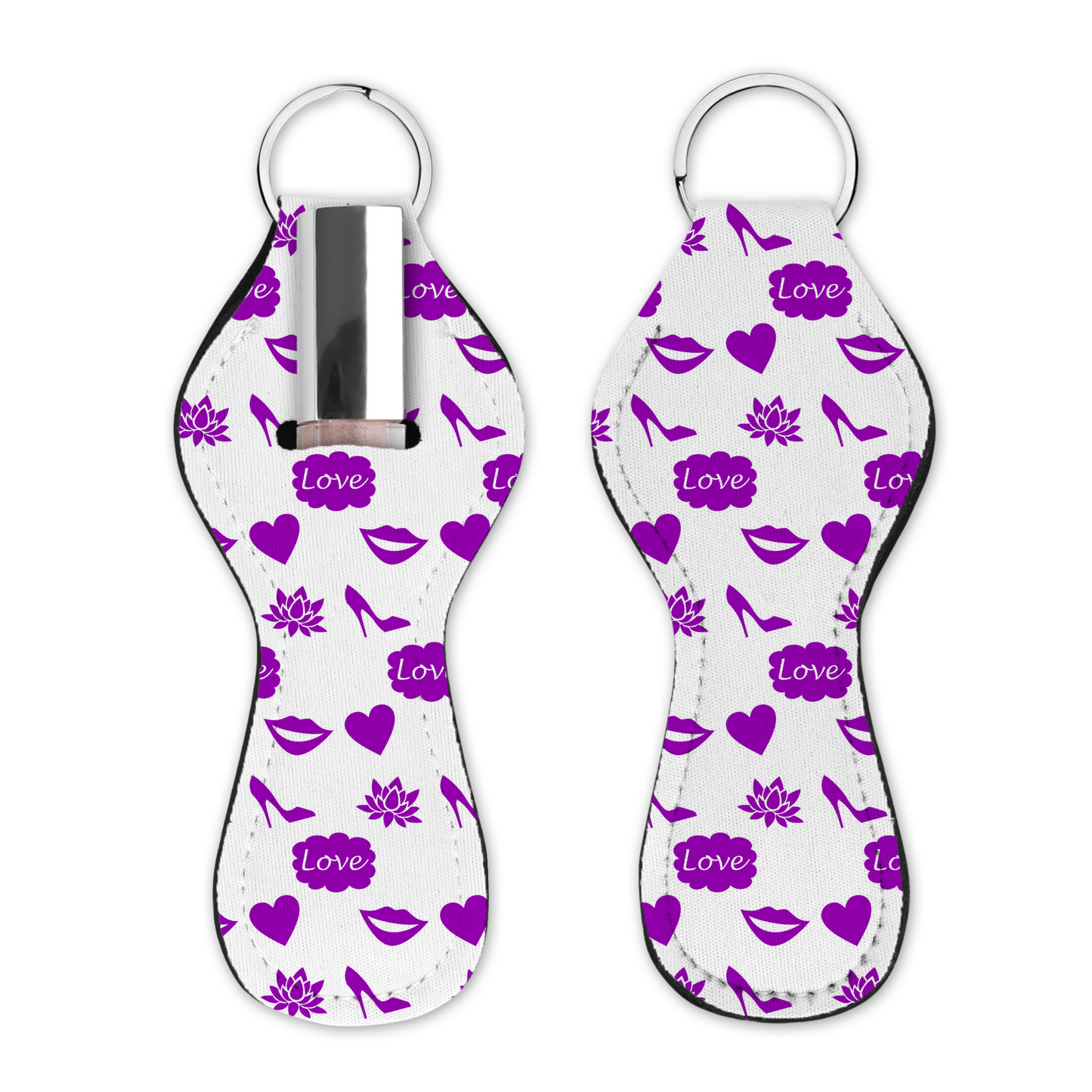 Lip Gloss Holder -100 love Dark Purple