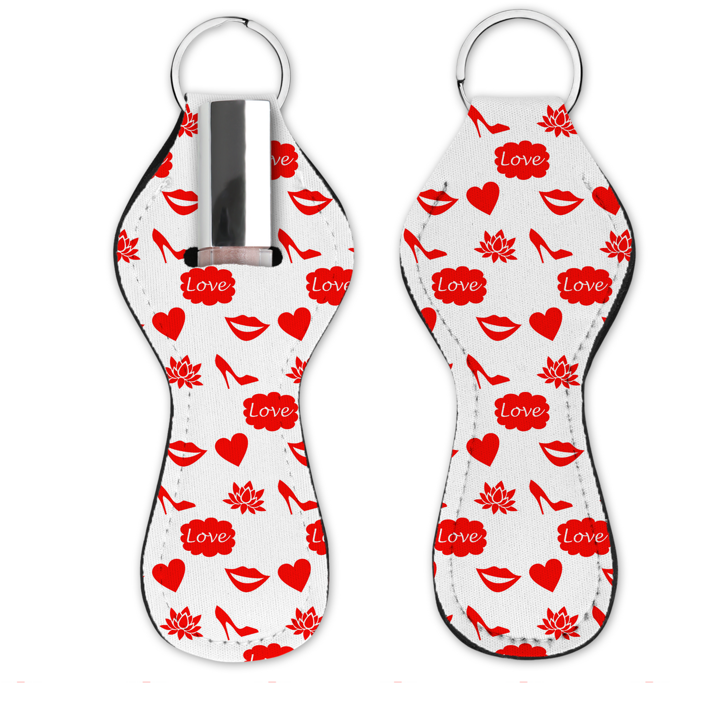 Lip Gloss Holder - 100 love Light Red