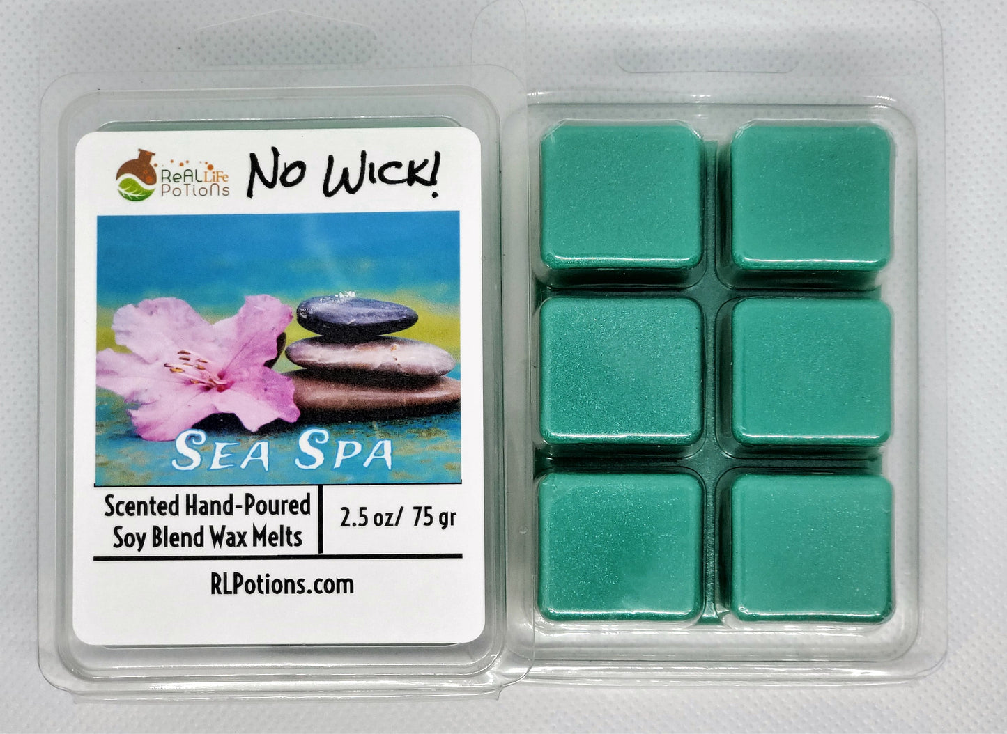 Shimmering  Wax Melts - Sea Spa