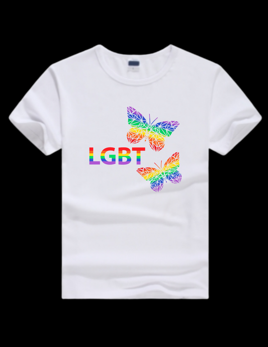 T-Shirt  Pride - LGBT Butterflies