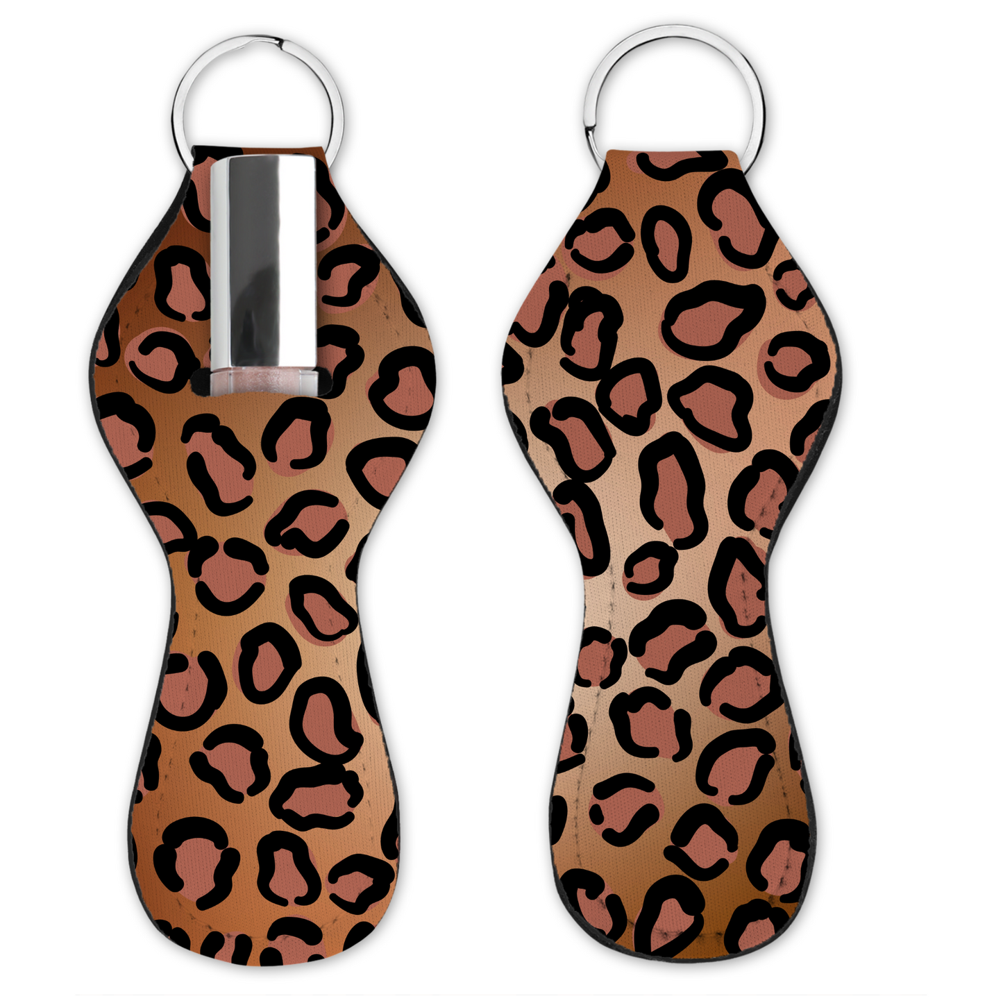 Lip Gloss Holder - Leopard Gold