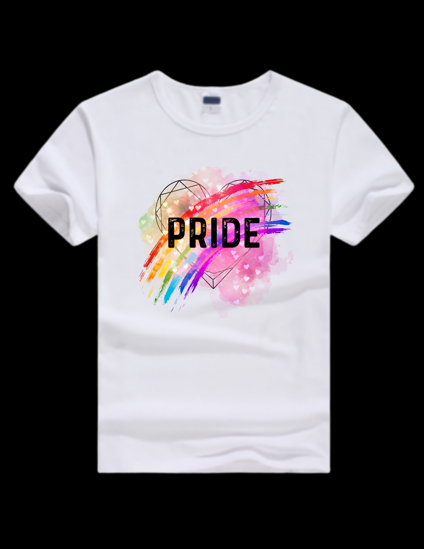 T-Shirt  Pride - Pride heart splash