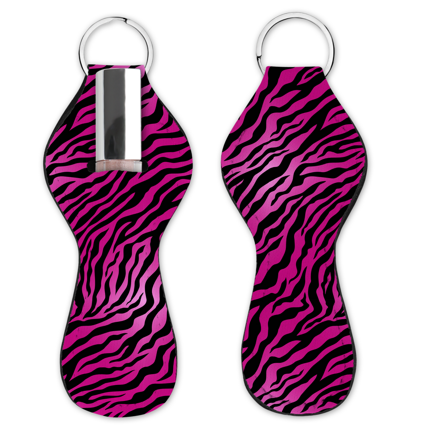 Lip Gloss Holder - Tiger Dark Pink