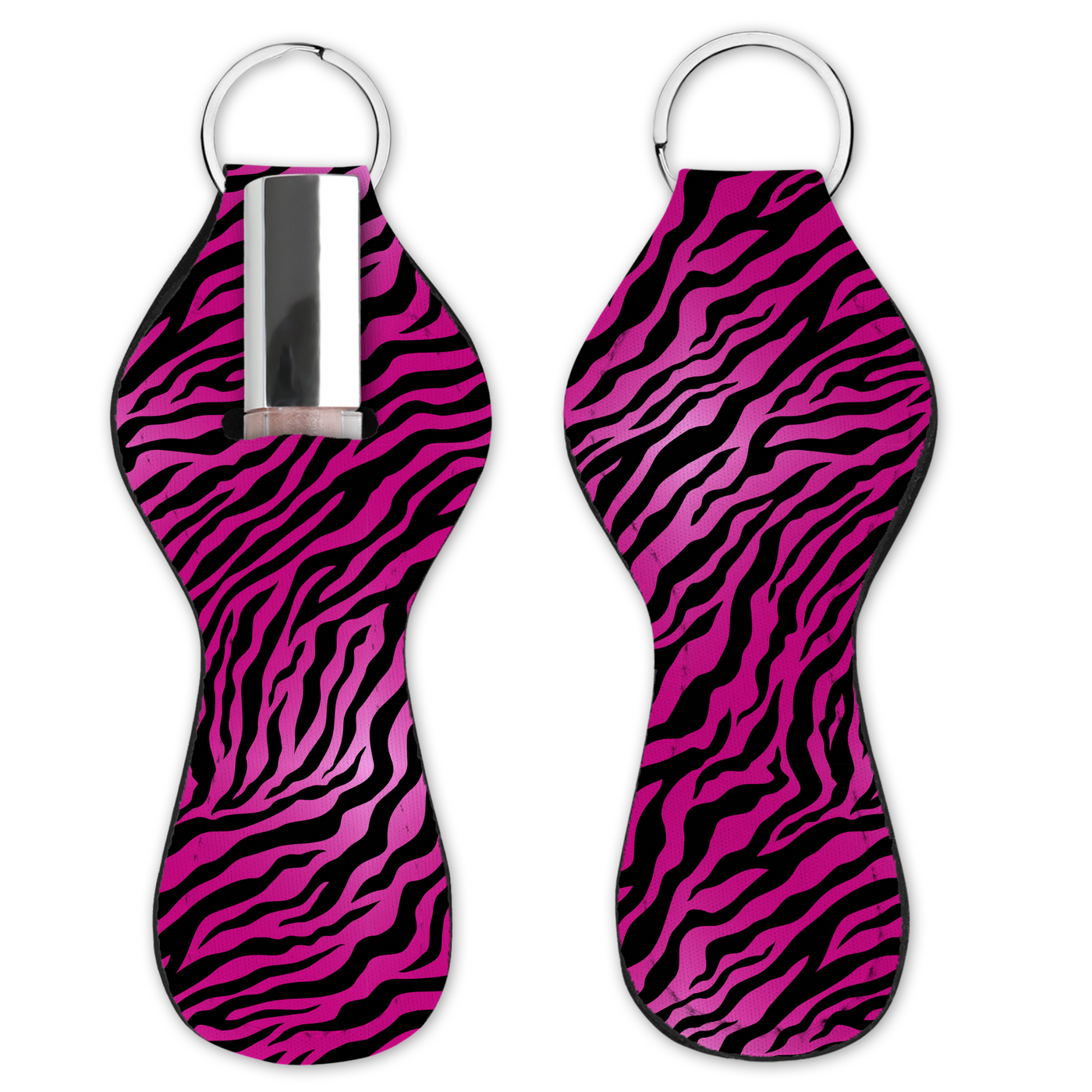 Lip Gloss Holder - Tiger Dark Pink