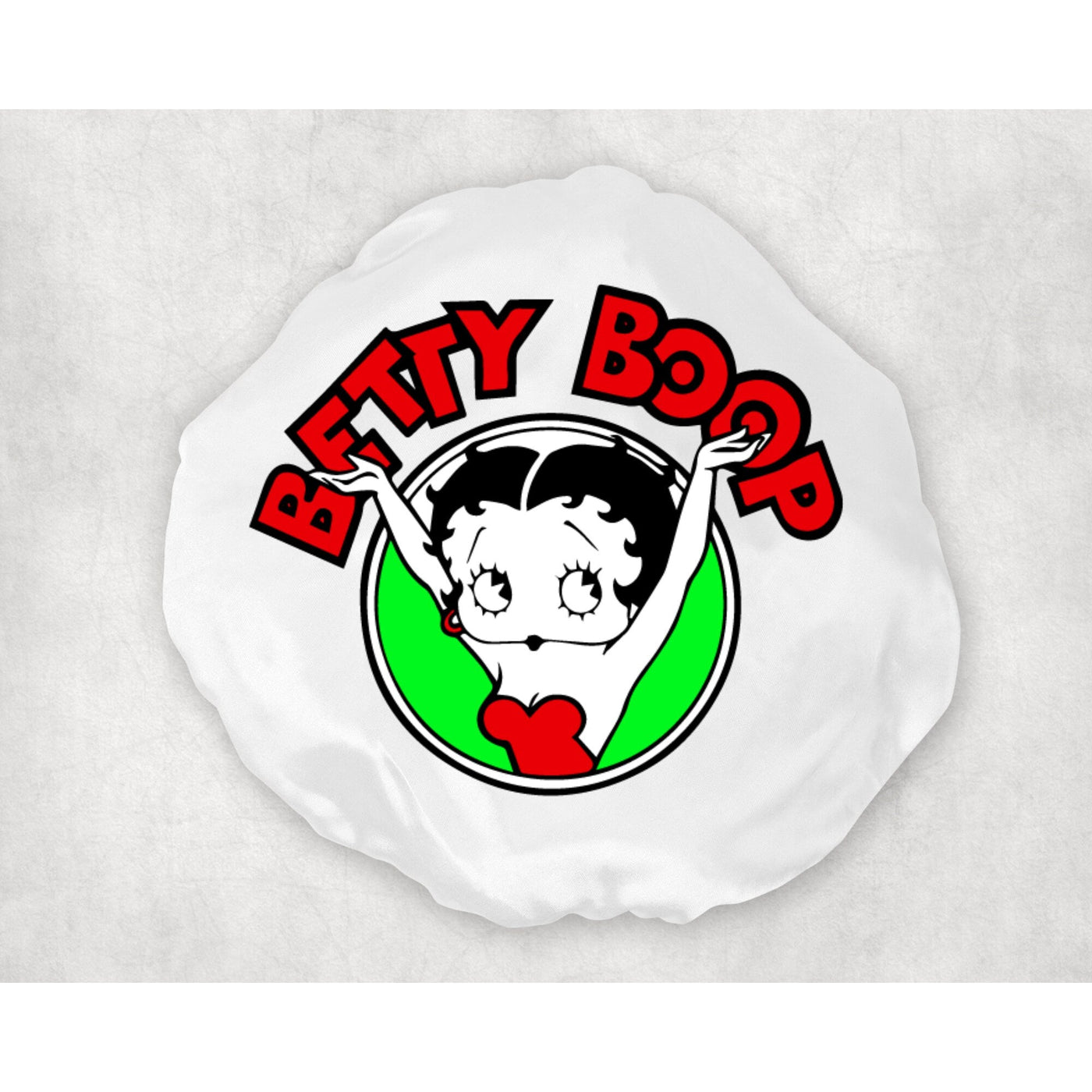 Personalize Betty Boop Satin Hair Bonnet - silk bonnet for long hair- hair bonnet for sleeping  - women's bonnet- bonnets for braids