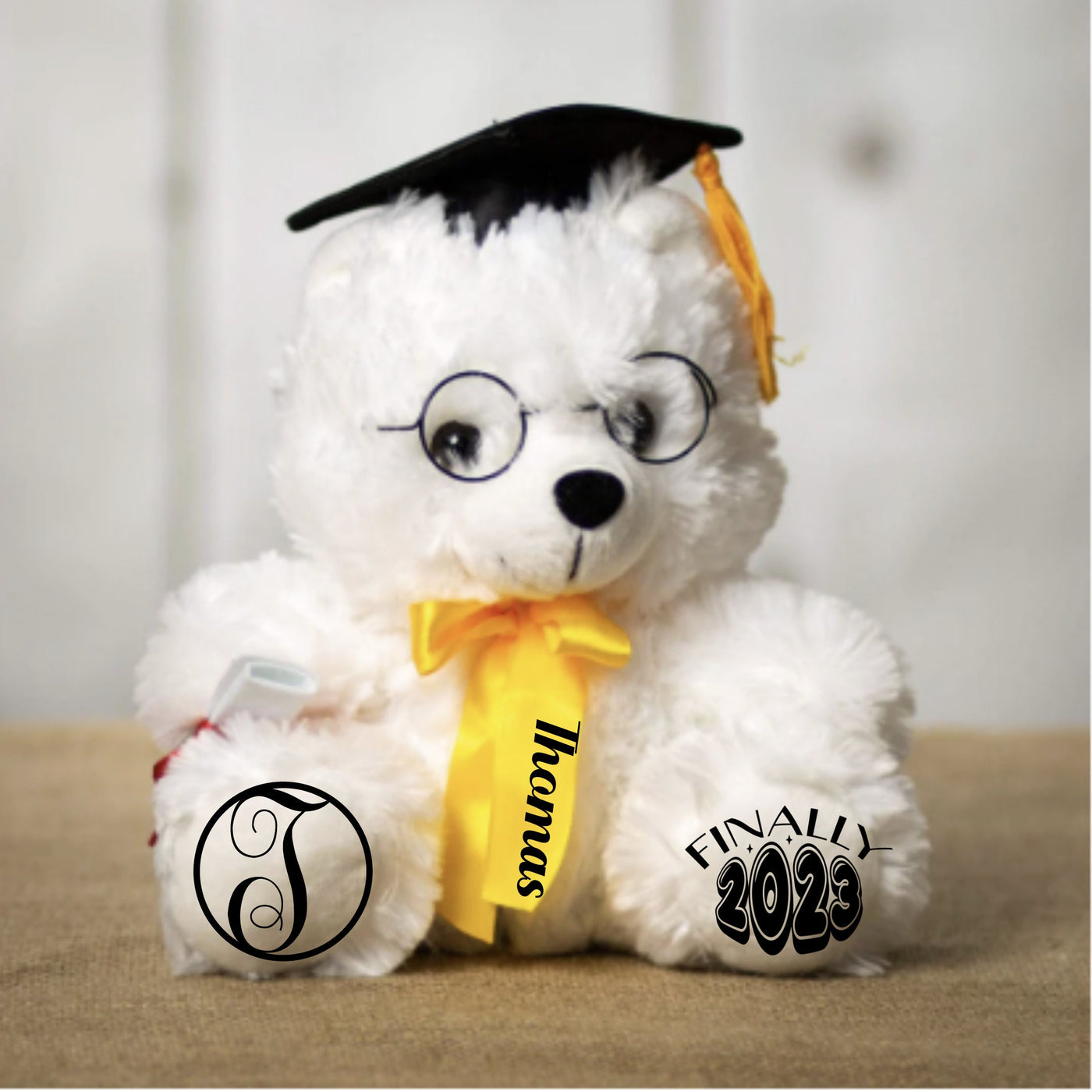 Personalized Graduation Bear for 2023 Graduation Student Graduation Gift for her or him